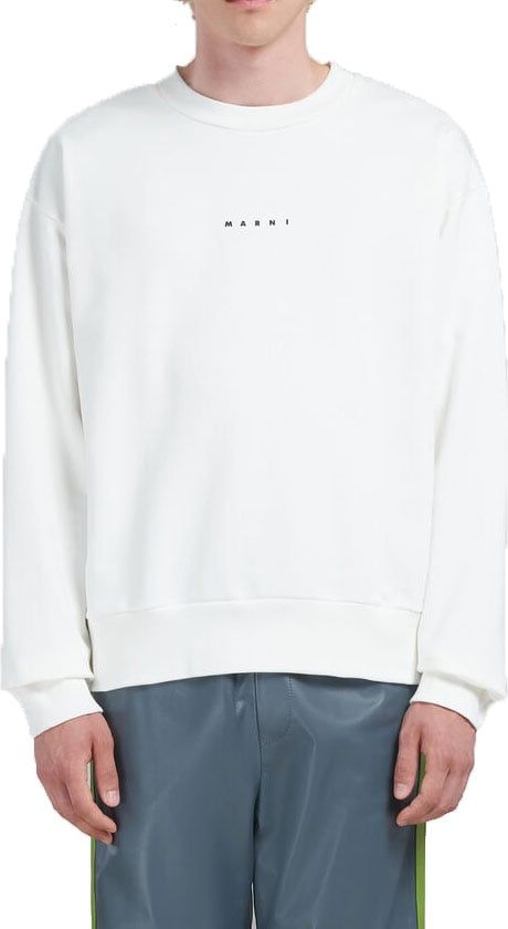 Marni witte sweater Wit