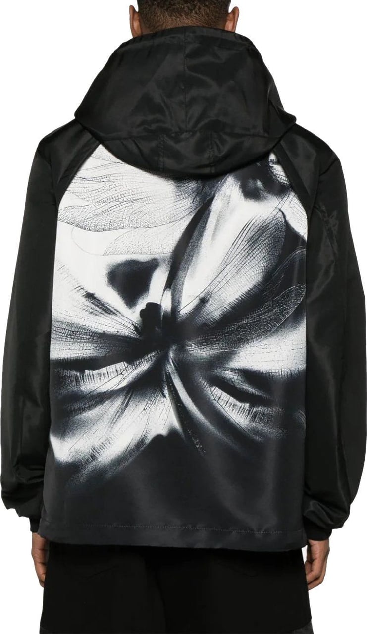 Alexander McQueen Dragonfly Shadow hooded bomber jack Divers