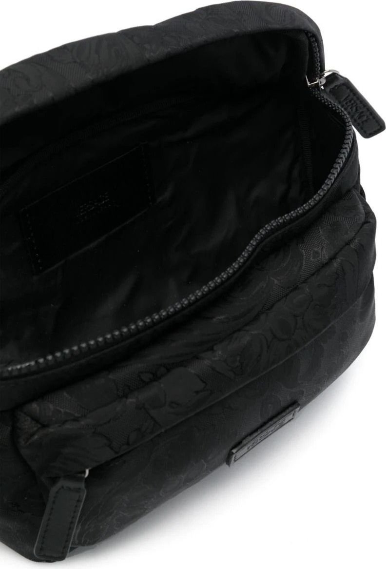 Versace Barocco-jacquard belt bag Zwart