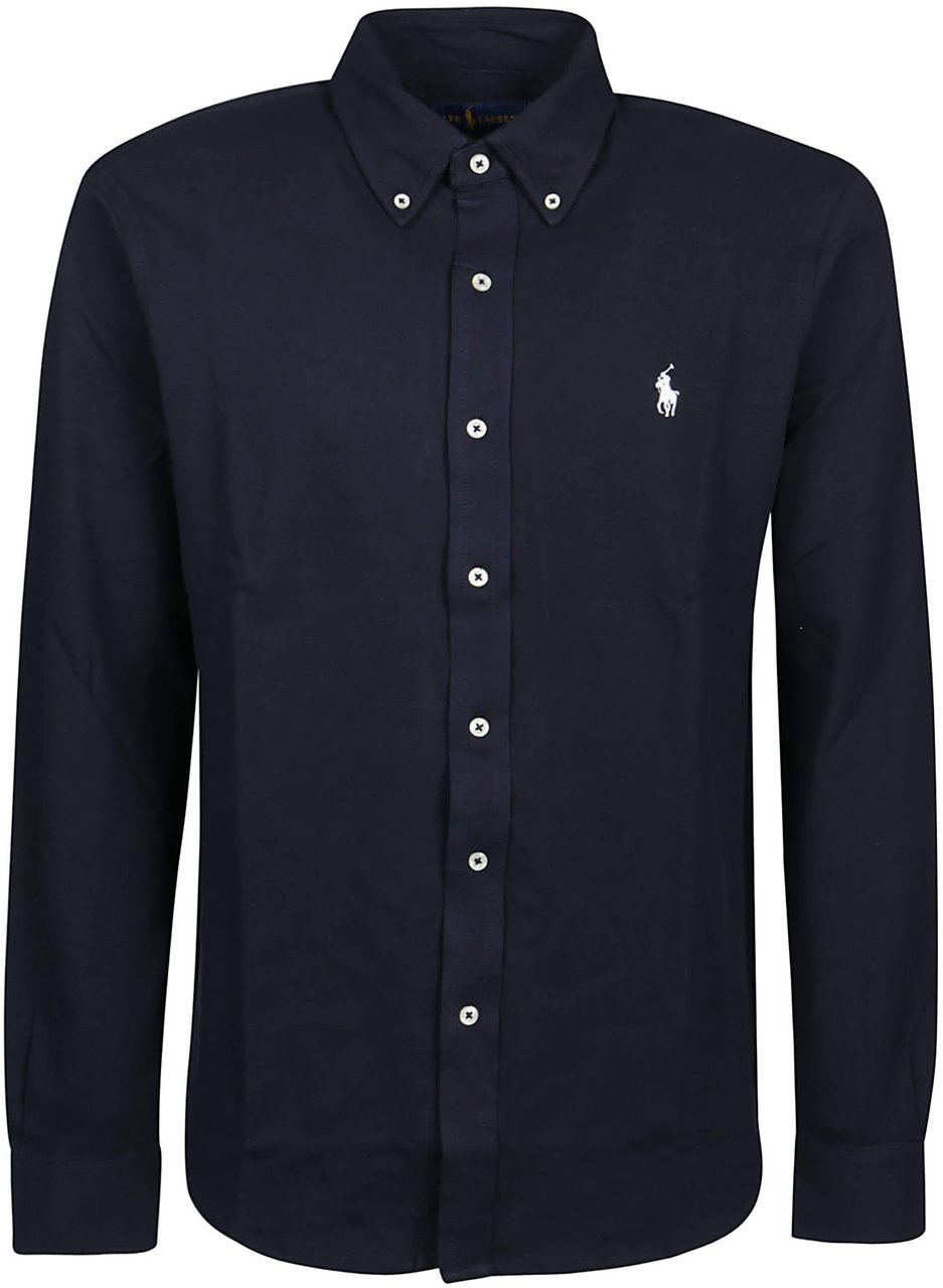 Ralph Lauren Long Sleeve Shirt Blue Blauw