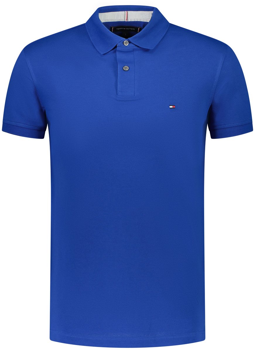 Tommy Hilfiger Polo Blauw Blauw