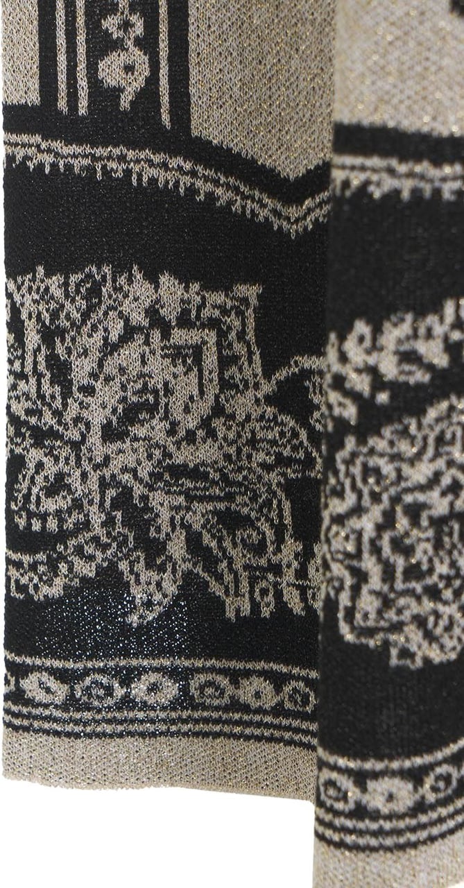 Liu Jo Knit pants in paisley print Grijs