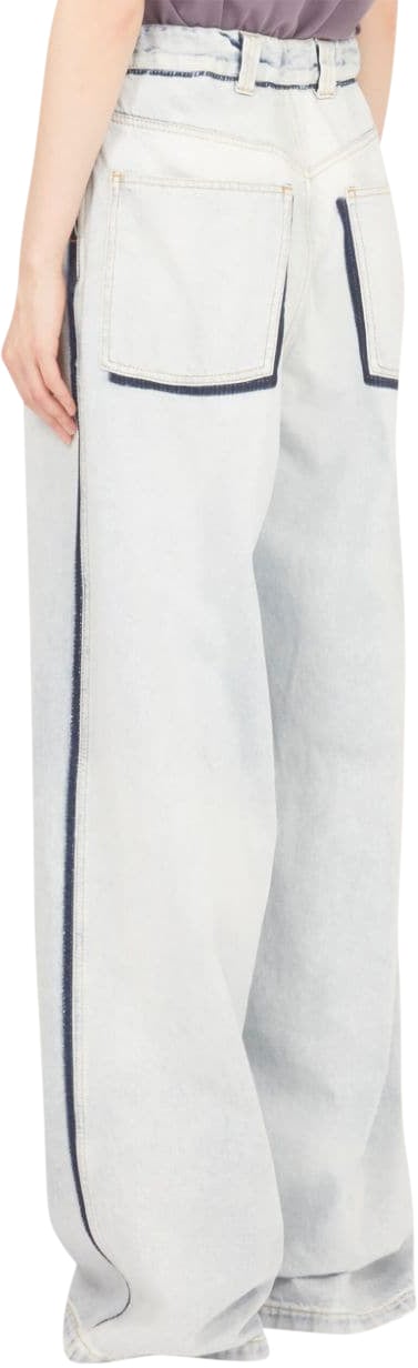 Maison Margiela Jeans Clear Blue Blauw