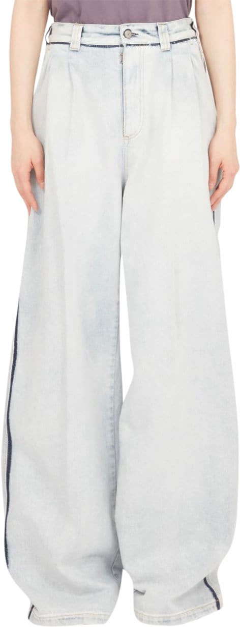 Maison Margiela Jeans Clear Blue Blauw