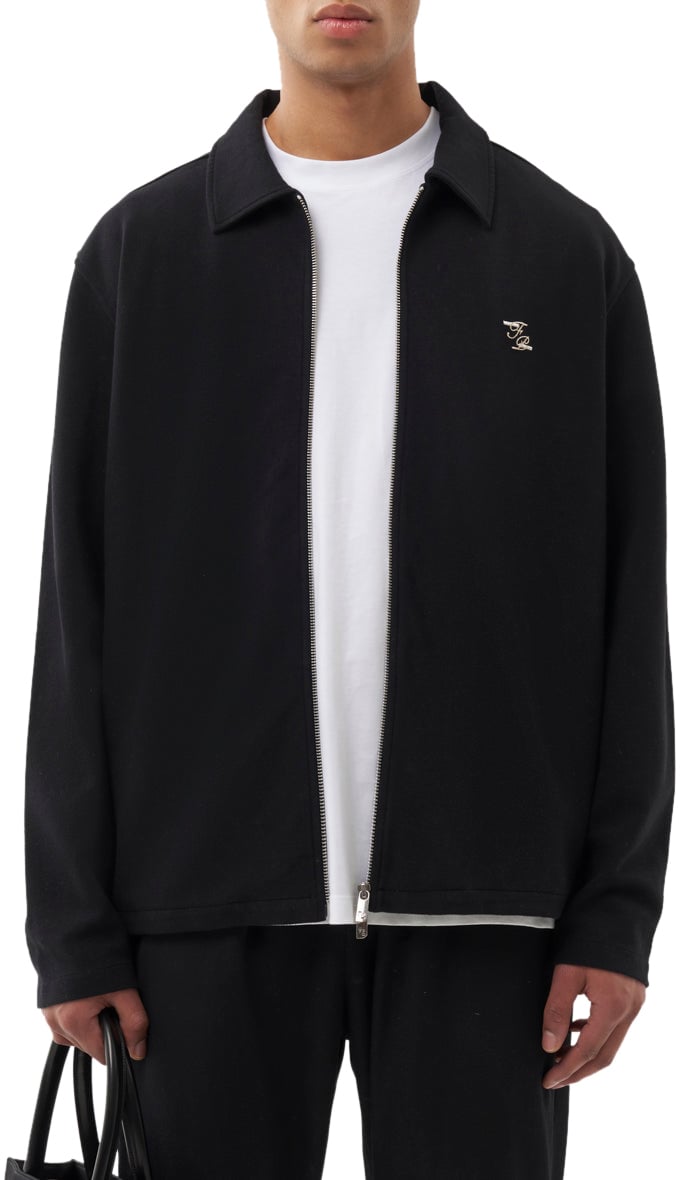 Filling Pieces Coach Jacket Alphabet Zwart