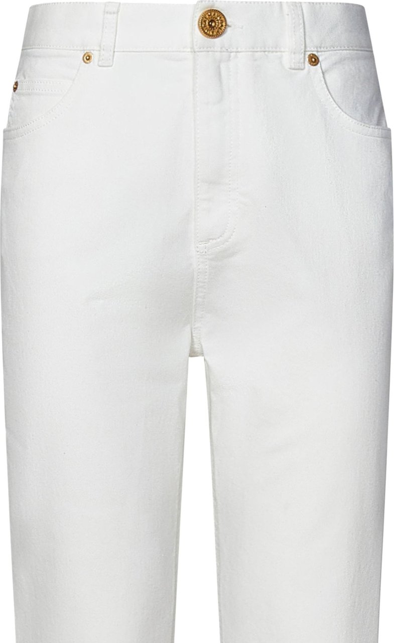 Balmain White Trouser Wit