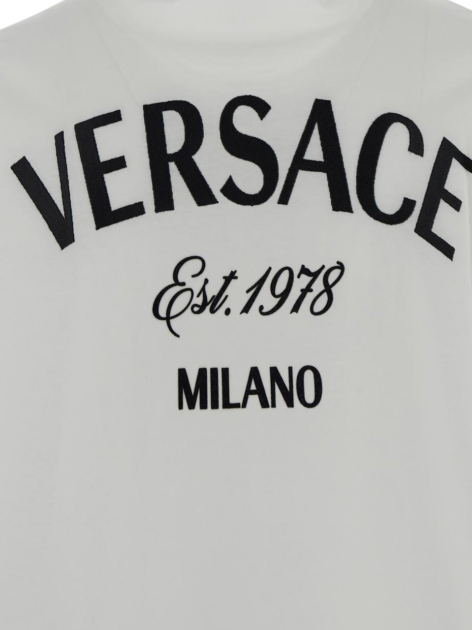 Versace Cotton T-shirt Wit