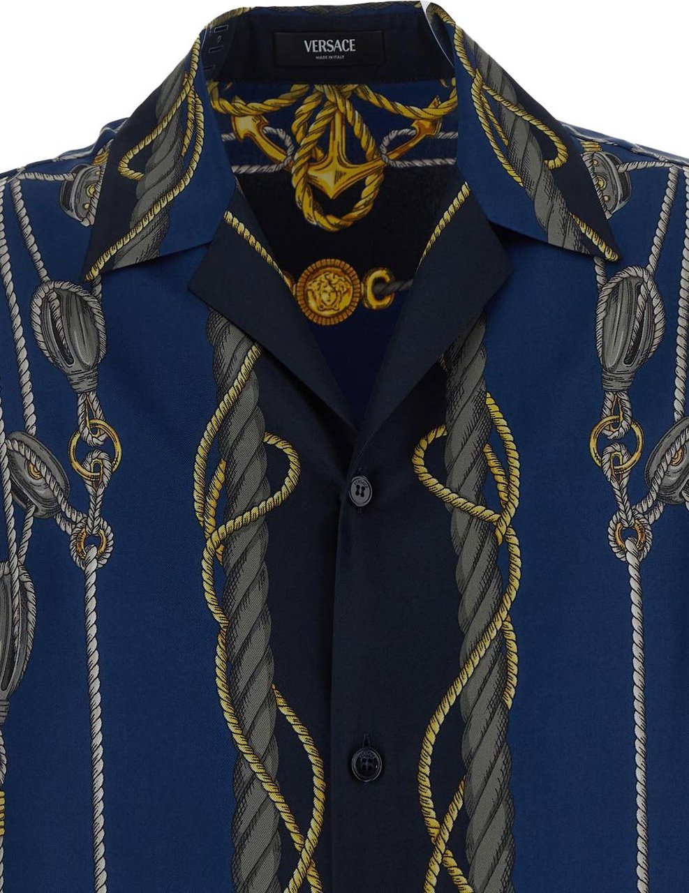 Versace Nautical Shirt Blauw