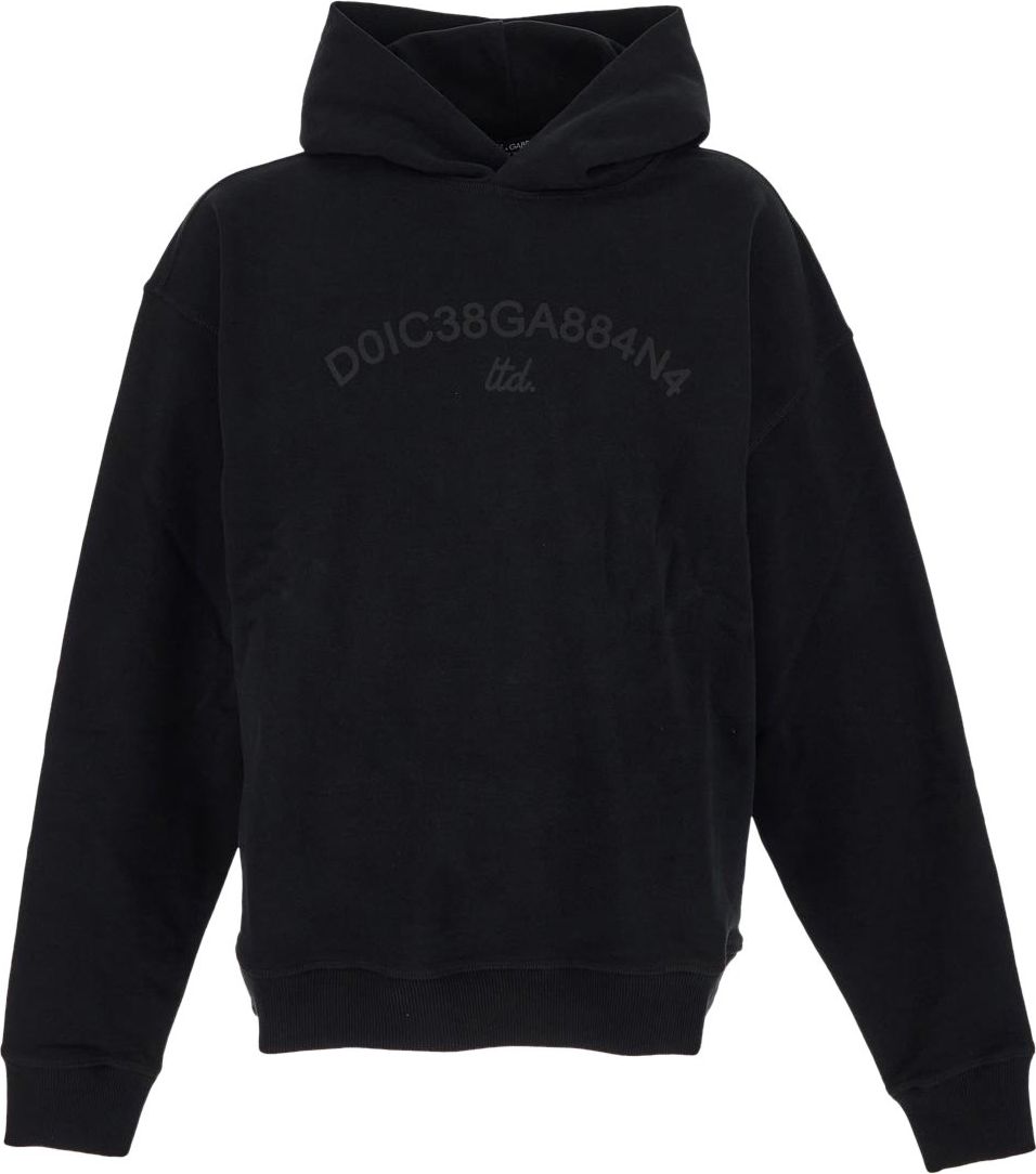 Dolce & Gabbana Cotton Sweatshirt Zwart