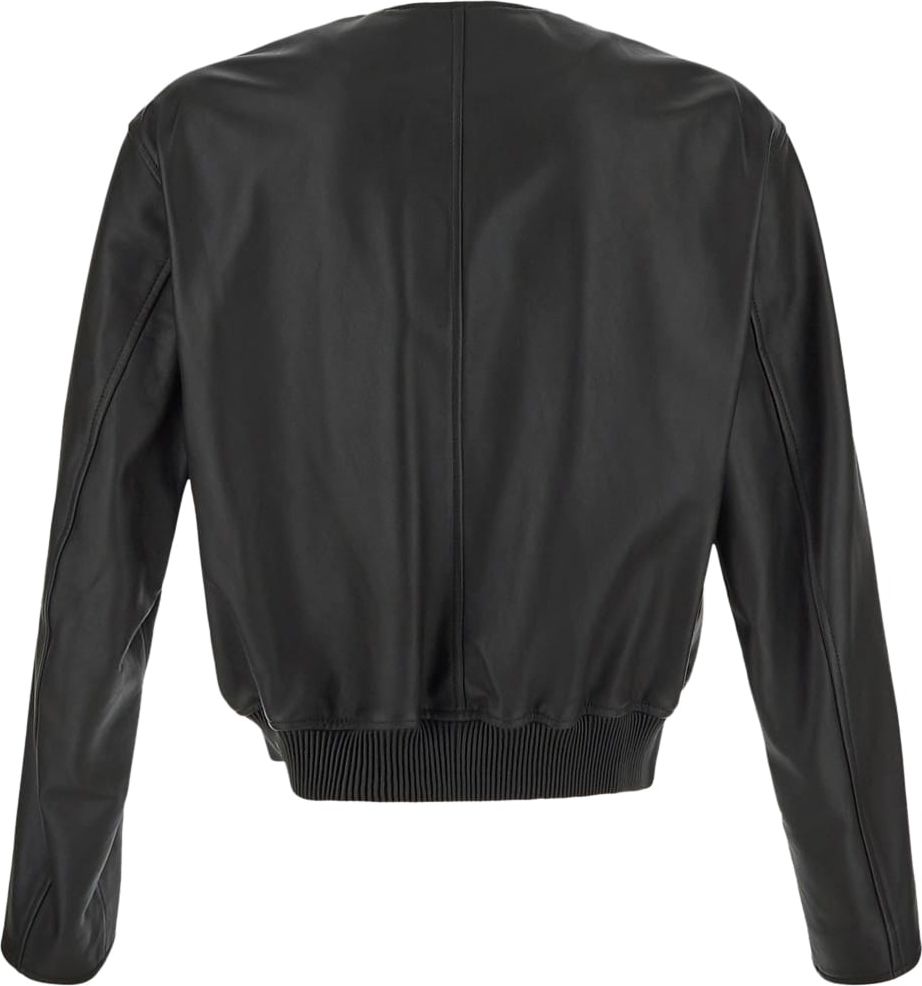 Dolce & Gabbana Leather Jacket Bruin