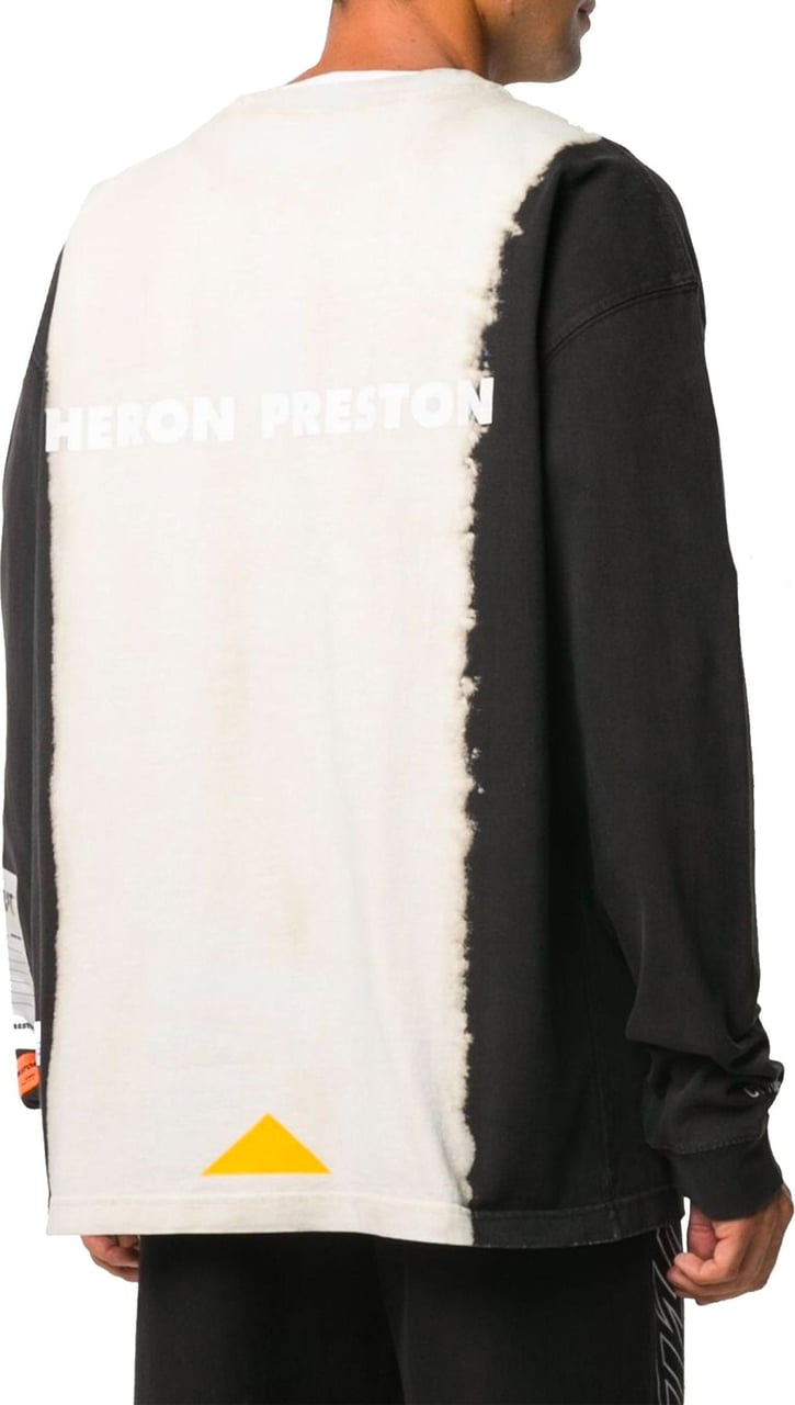 Heron Preston Heron Preston Brushstroke Print T-Shirt Zwart