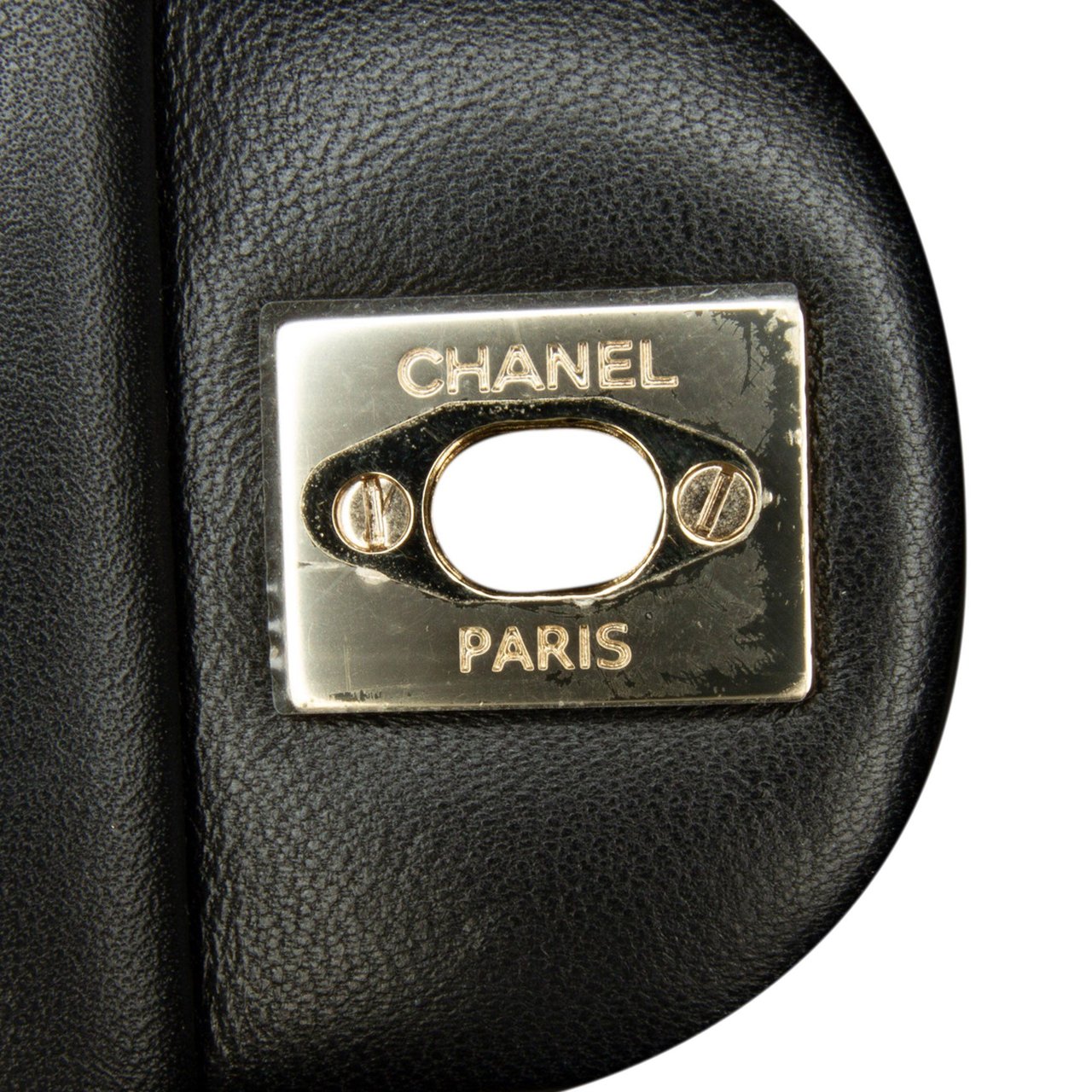 Chanel East West Classic Flap Clutch Zwart