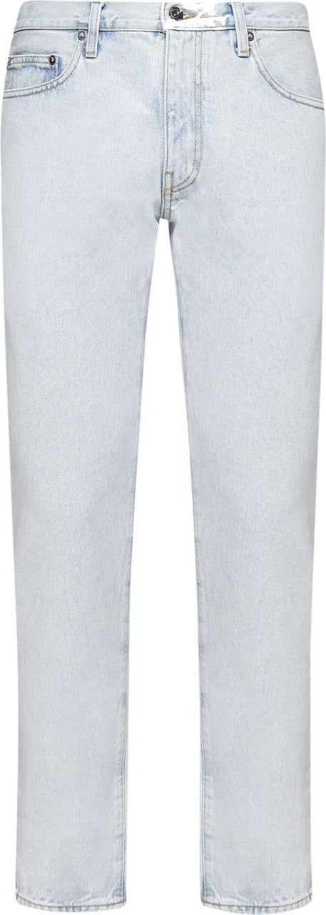 OFF-WHITE Off-White Slim Fit Diag Jeans Blauw