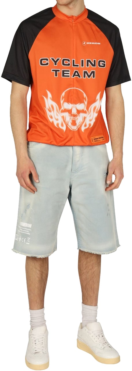 Heron Preston Heron Preston Denim Shorts Blauw