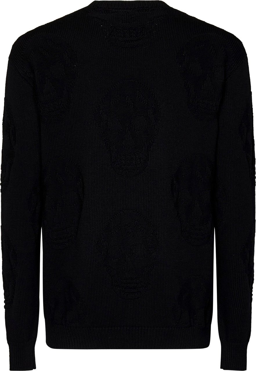 Alexander McQueen Alexander Mcqueen Sweaters Black Zwart