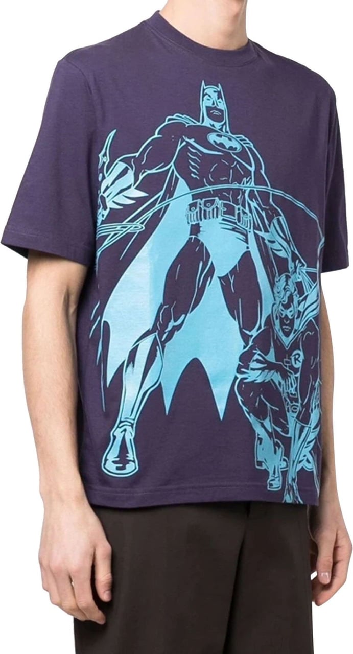 Lanvin Lanvin Batman Graphic Printed T-shirt Paars