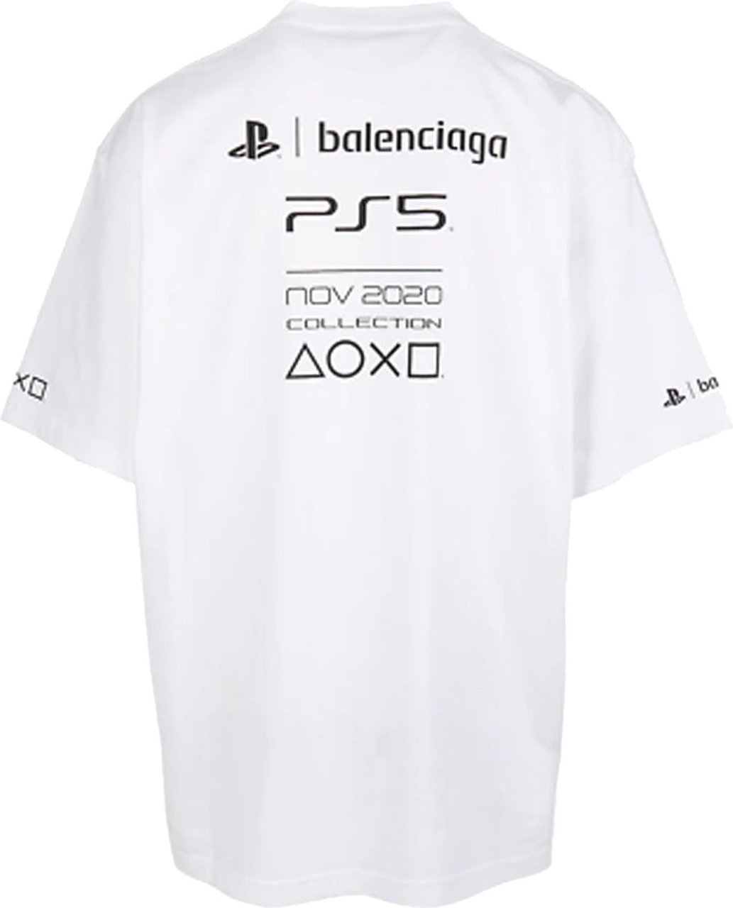 Balenciaga Balenciaga X PlayStation PS5 T-shirt Wit