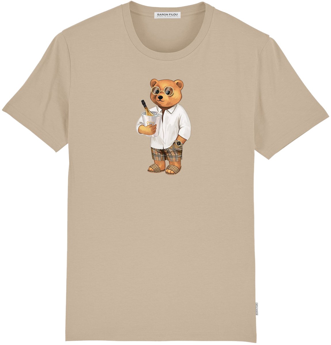 Baron Filou Organic T-Shirt Filou LXXIX. Beige