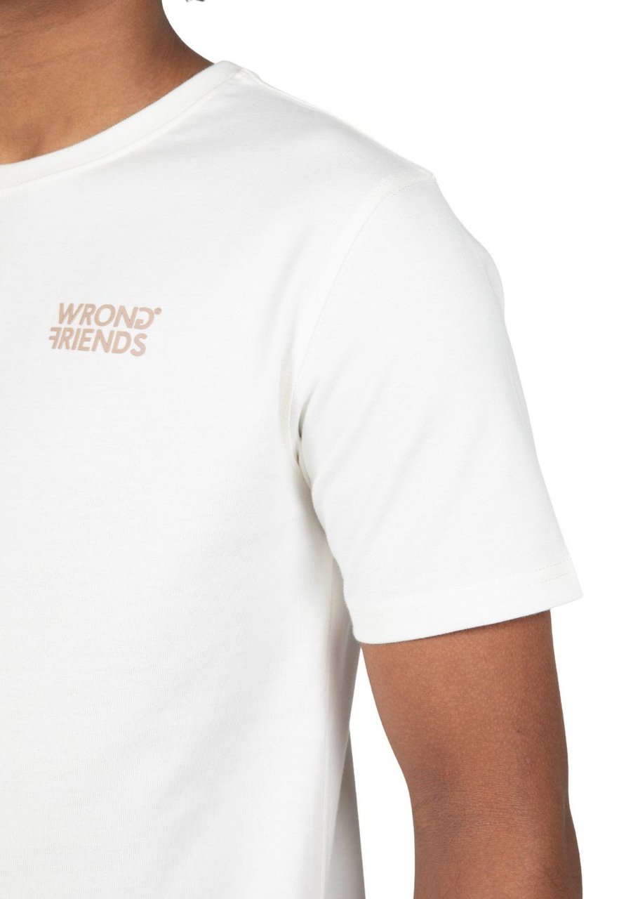 Wrong Friends SAFI T-SHIRT - COCONUT WHITE Wit