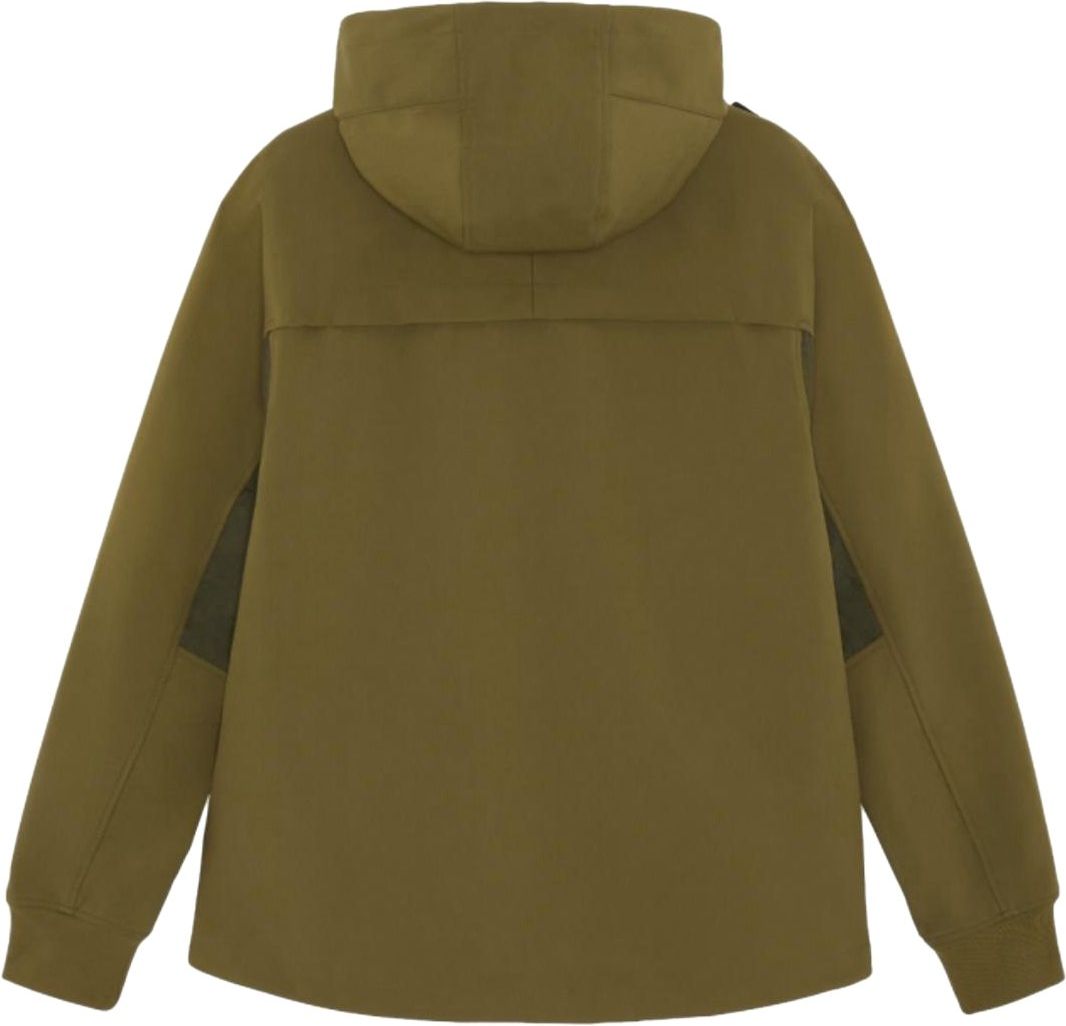 Ma.Strum Softshell jackets khaki Groen