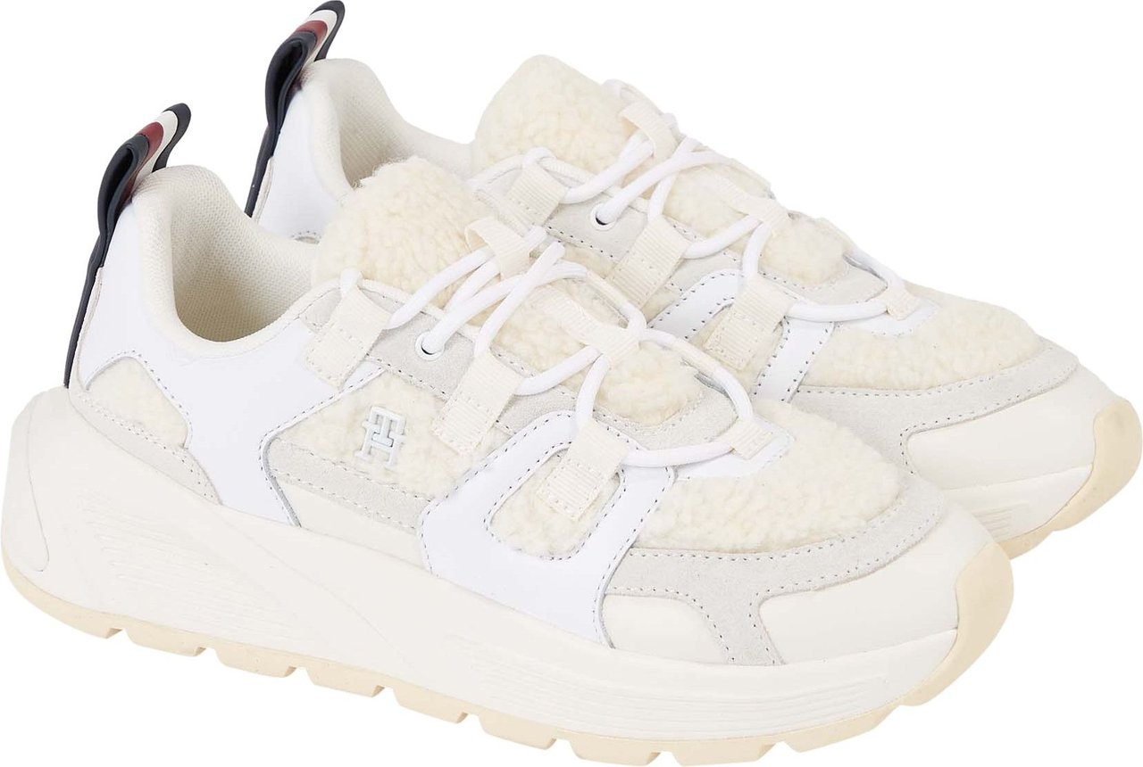 Tommy Hilfiger sneakers off white Wit
