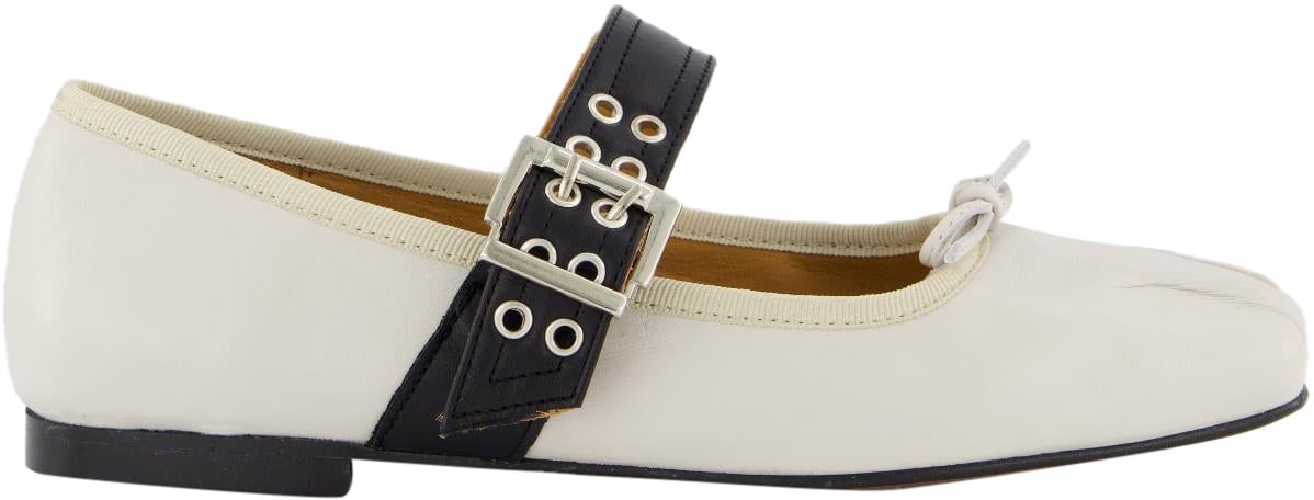 Toral Dames Astrid Loafer Wit/Zwart Wit