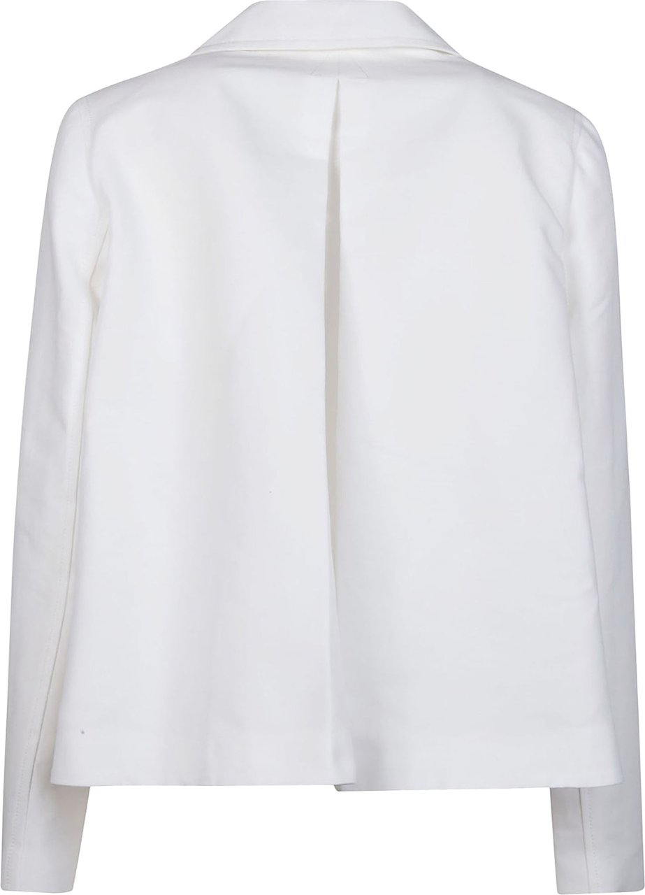 Marni Single Breasted Jacket White Wit