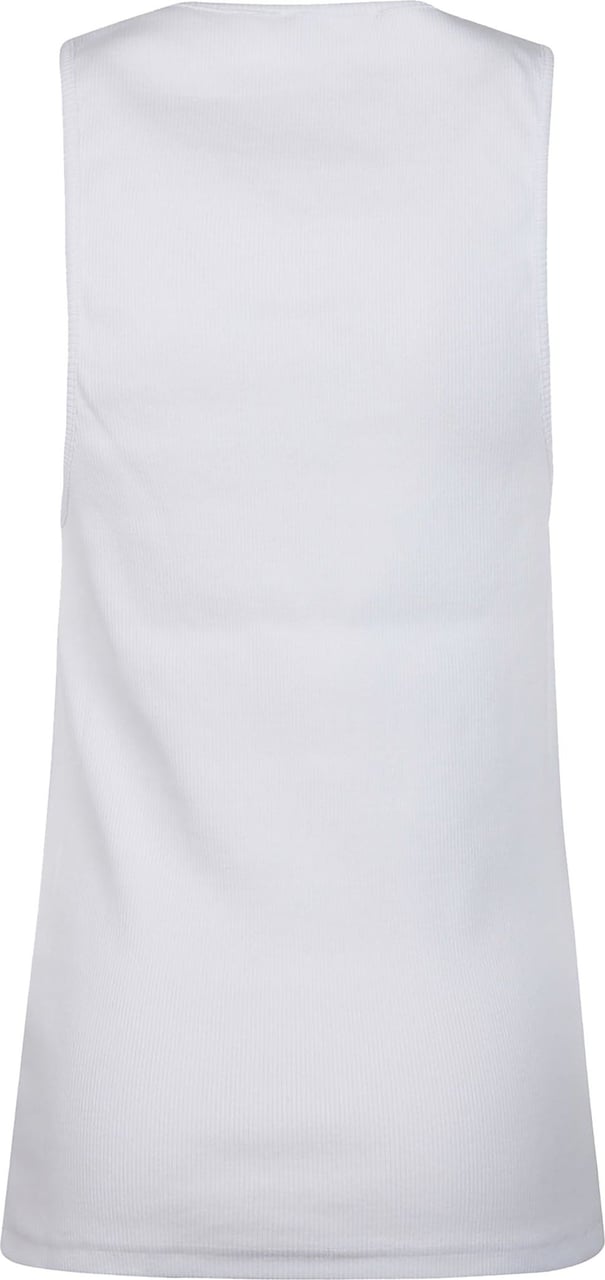 J.W. Anderson Anchor Embroidery Tank Top White Wit