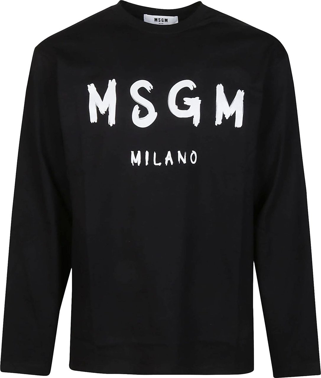 MSGM T-shirts And Polos Black Zwart