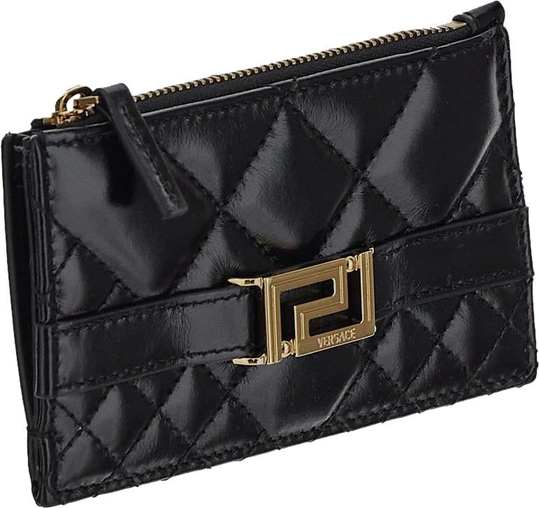 Versace Zipped Wallet Zwart