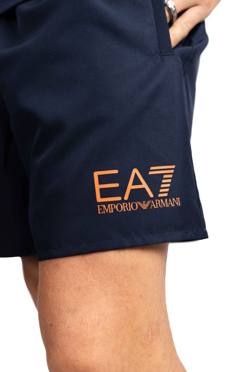 Emporio Armani EA7 Small Logo Zwembroek Heren Donkerblauw Blauw