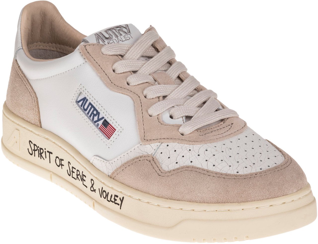 Autry Flat Shoes White Wit