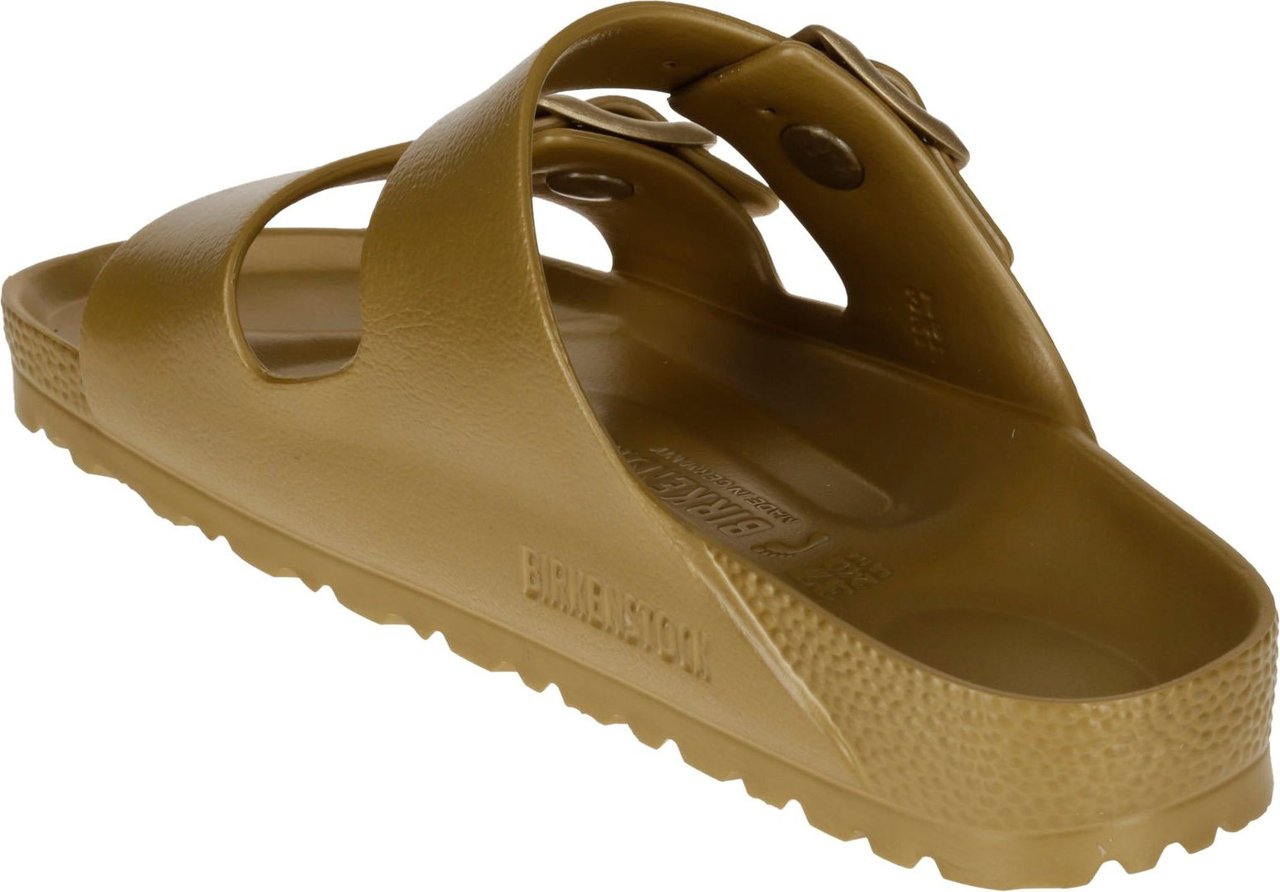Birkenstock Flat Shoes En Gold Goud