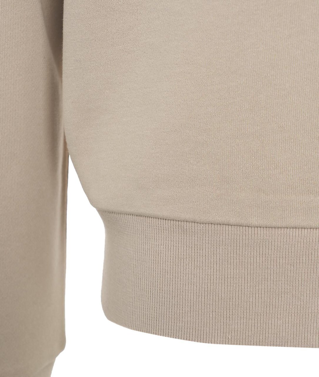 Herno Sweater with embroidered logo Beige