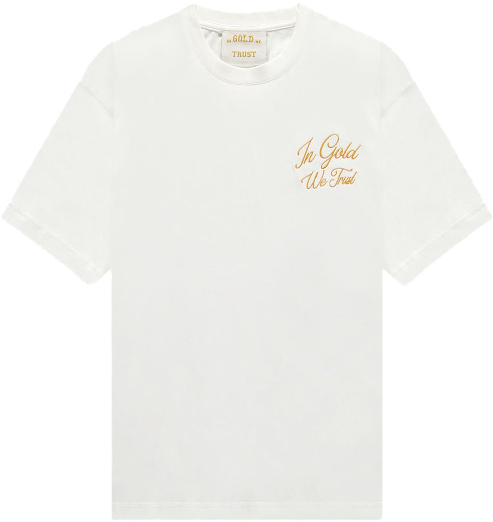 In Gold We Trust The Yacht White Wit