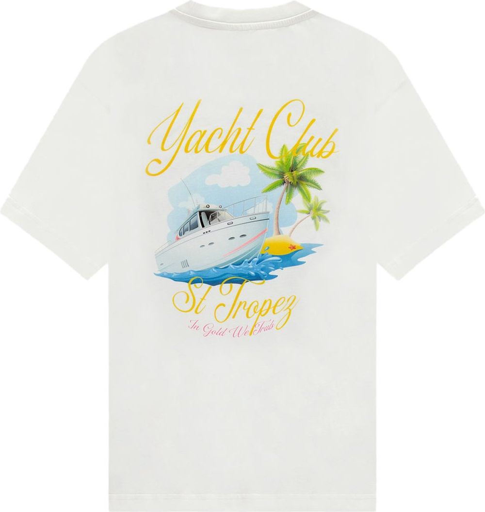 In Gold We Trust The Yacht White Wit