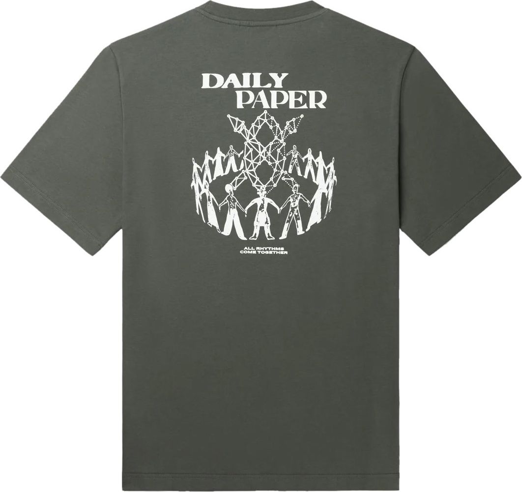 Daily Paper Uomo T-shirts And Polos Green Groen