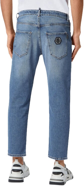 Philipp Plein Jeans Blue Blauw