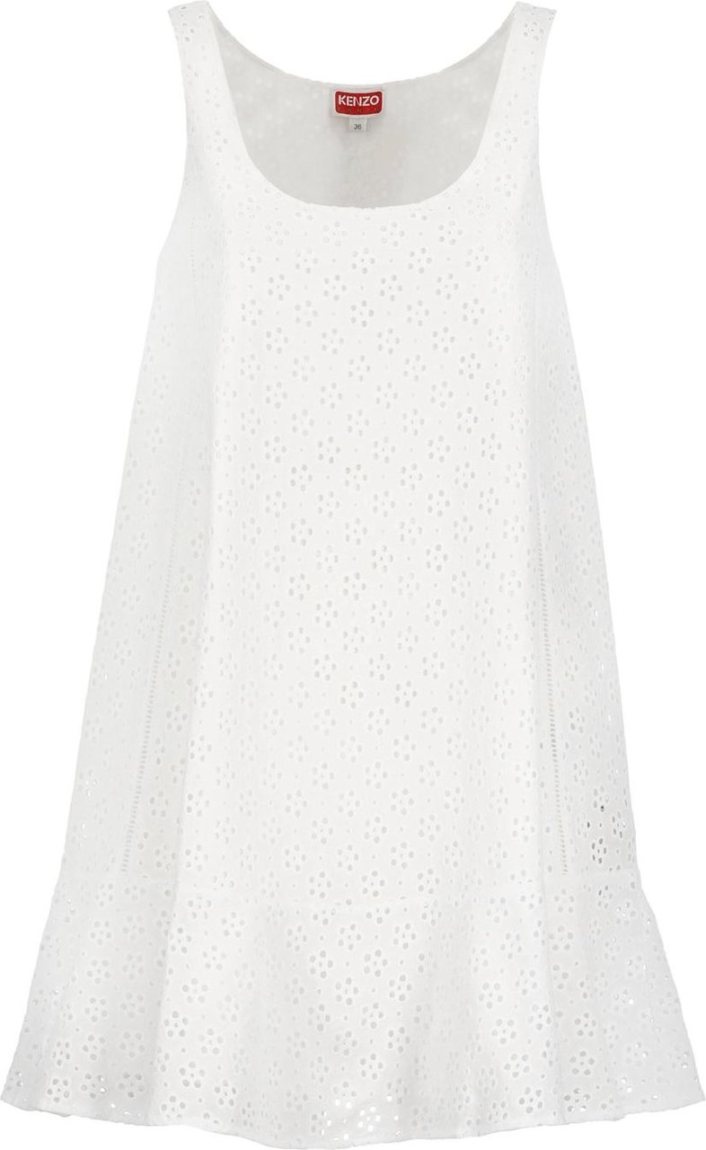 Kenzo Dresses White Neutraal