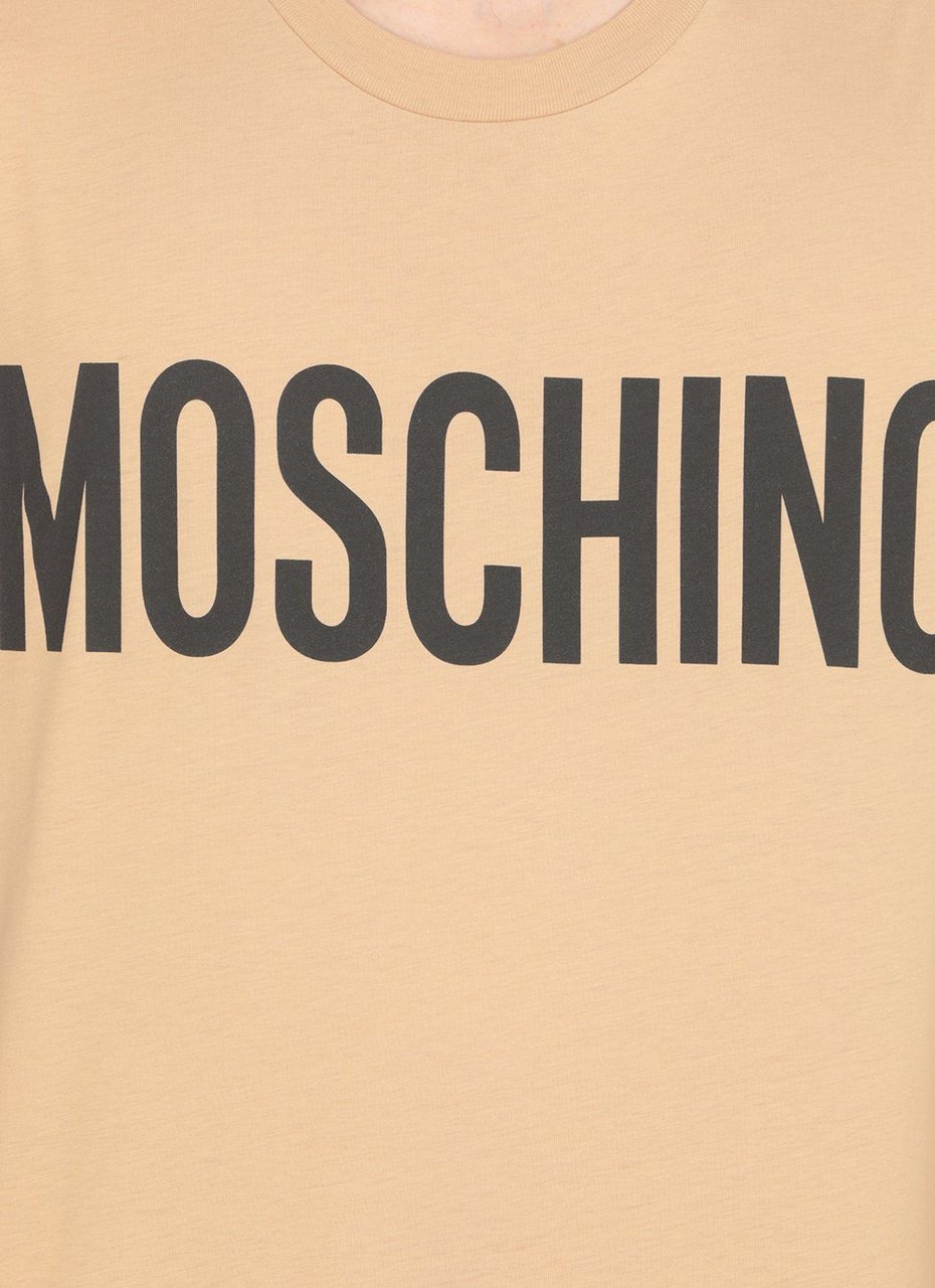 Moschino T-shirts And Polos Beige Neutraal