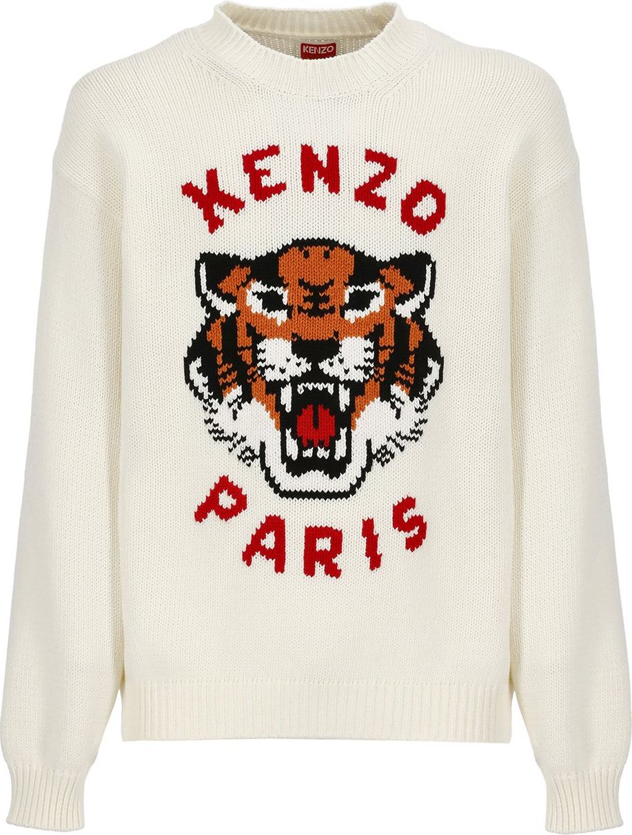 Kenzo Sweaters Ivory Ivory Neutraal