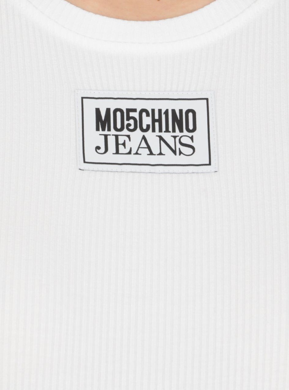 Moschino Jeans Sweaters White Neutraal
