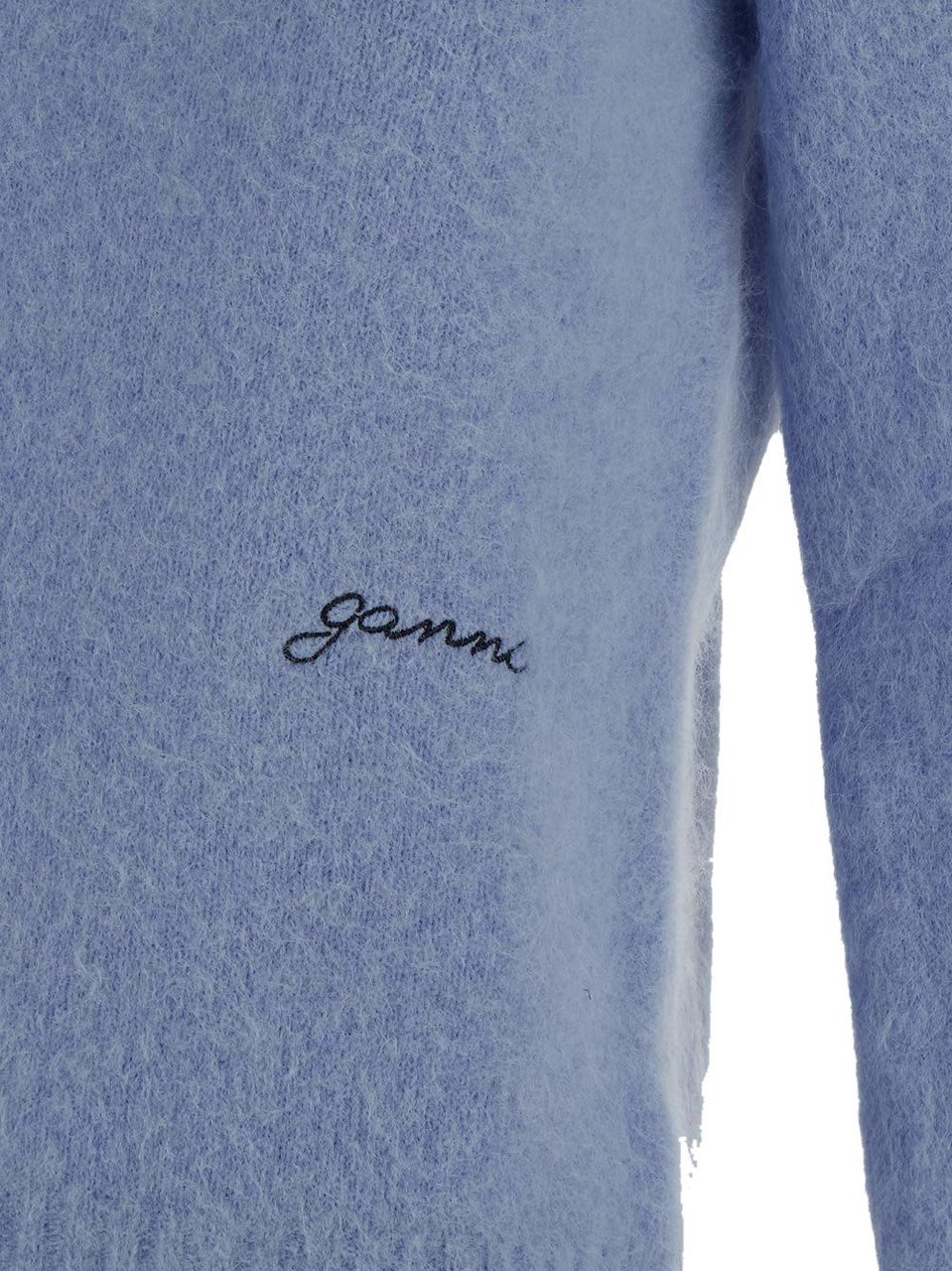 Ganni Classic Knitwear Blauw