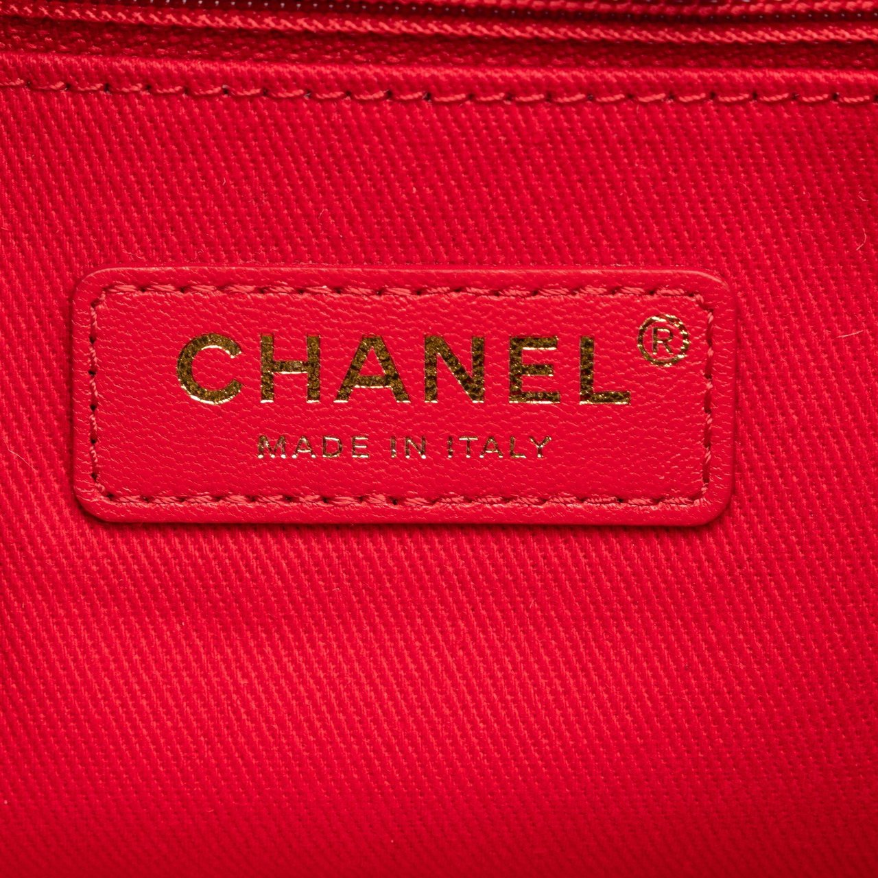 Chanel CC Lambskin Leather Shoulder Bag Zwart