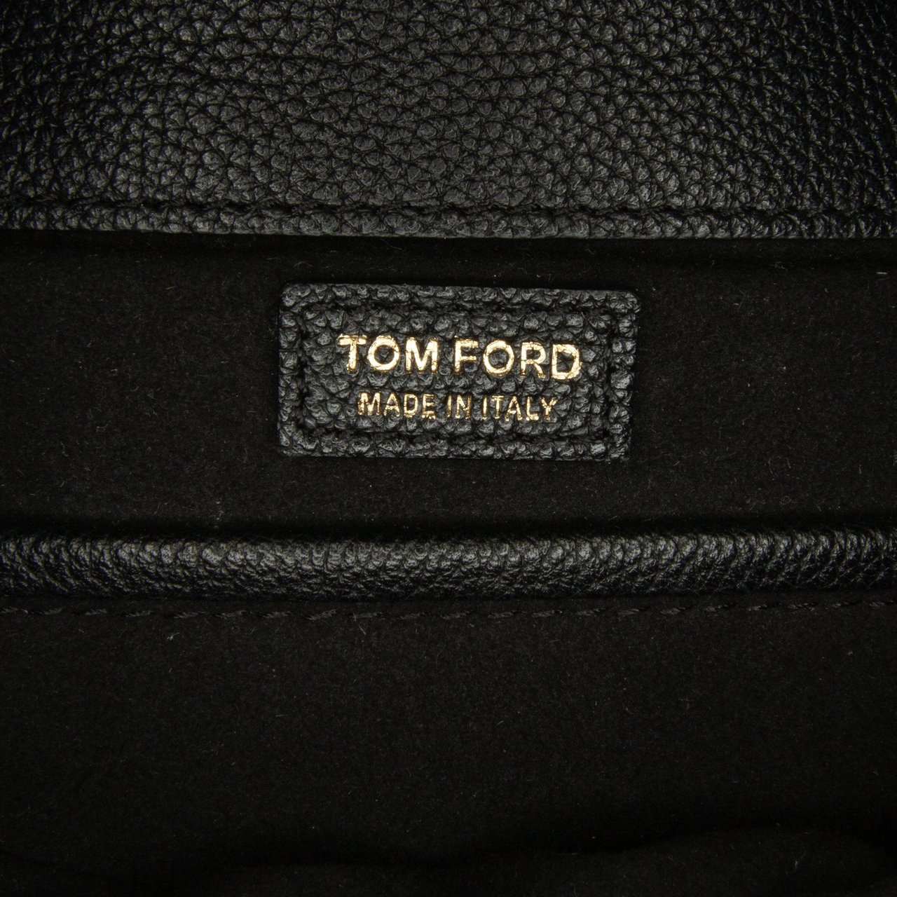 Tom Ford Mini TF East West Satchel Zwart