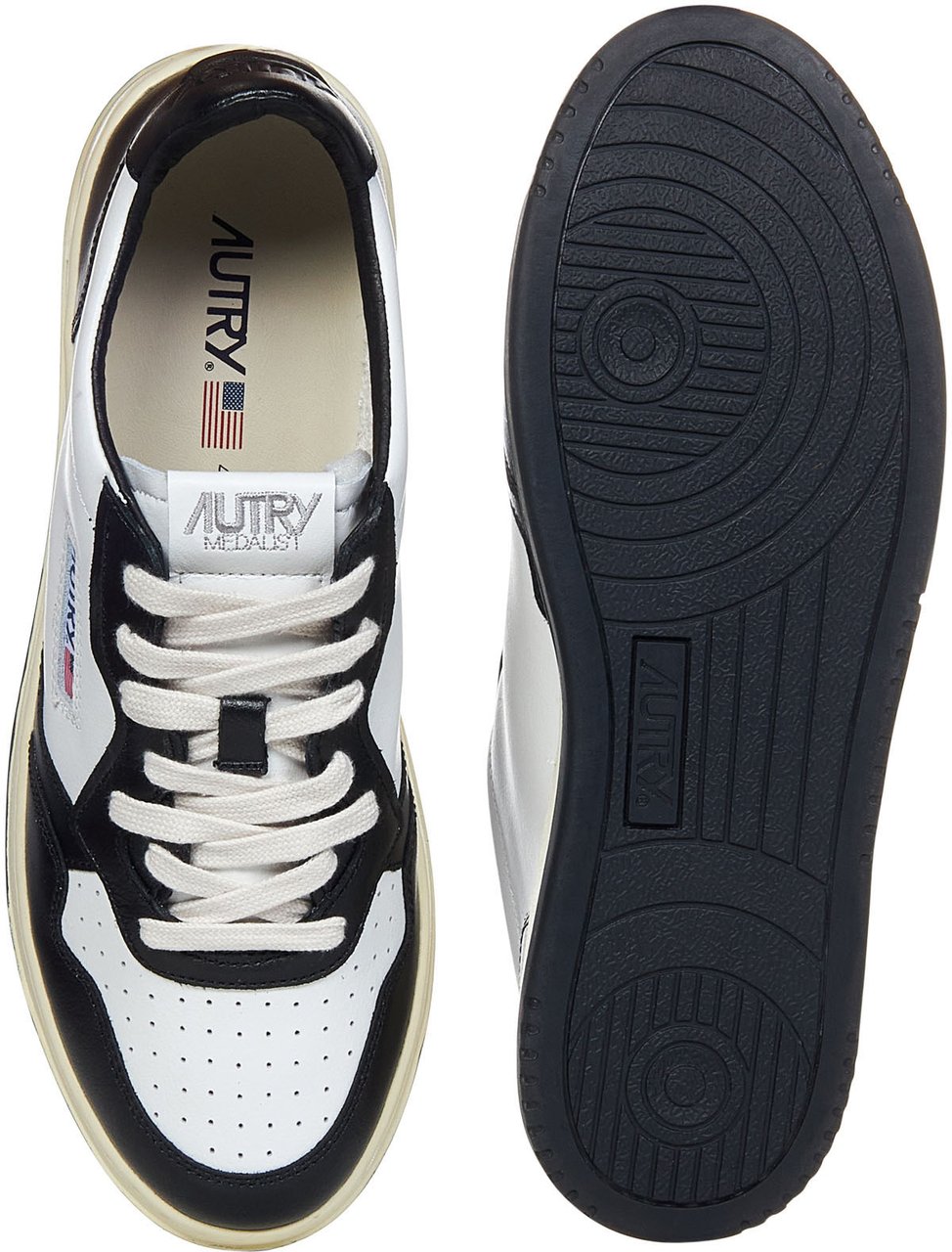Autry Autry 01 Low Wom Leat/Leat Zwart