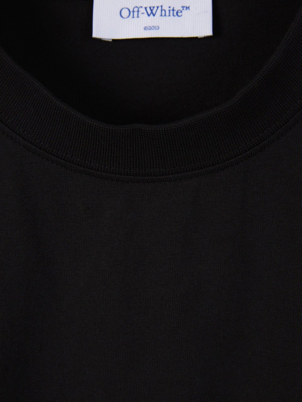 OFF-WHITE Heren Abloh 23 Logo T-Shirt Zwart Zwart