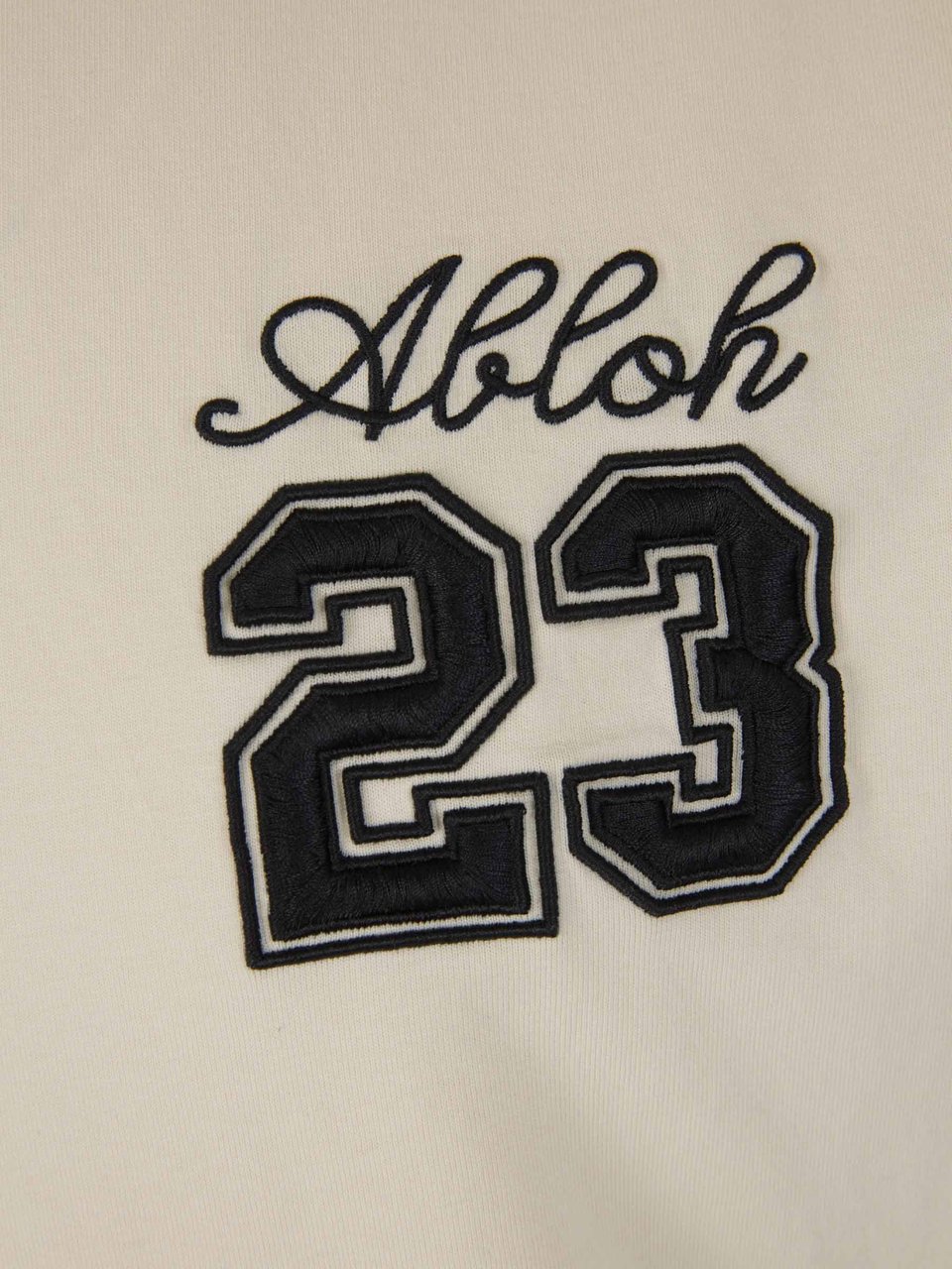 OFF-WHITE Heren Abloh 23 Logo T-Shirt Beige Beige
