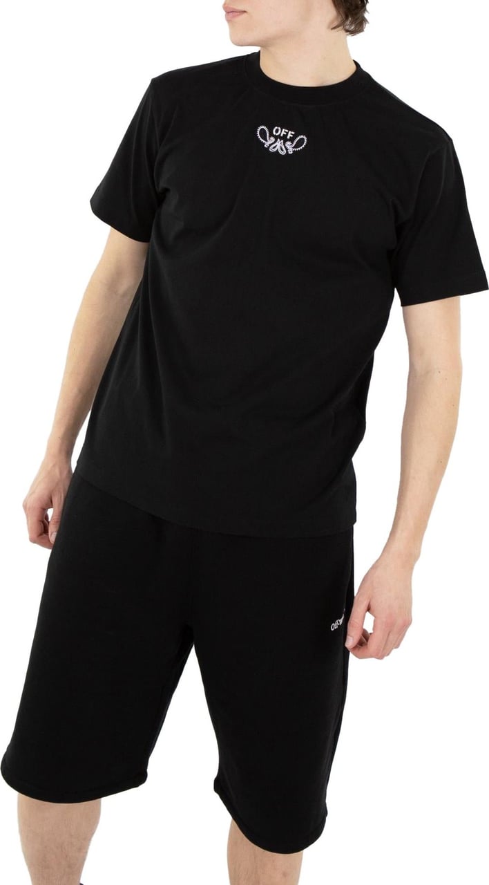 OFF-WHITE Heren Bandana Arrow T-Shirt Zwart Zwart