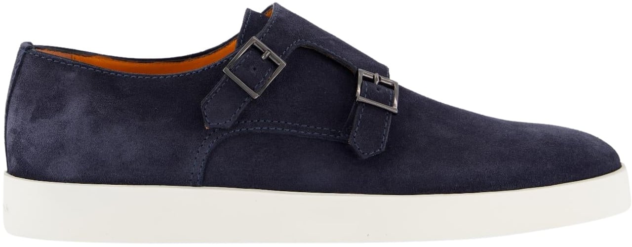 Santoni Heren Bankable Blauw